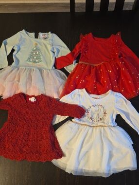 18M Christmas Dress Bundle